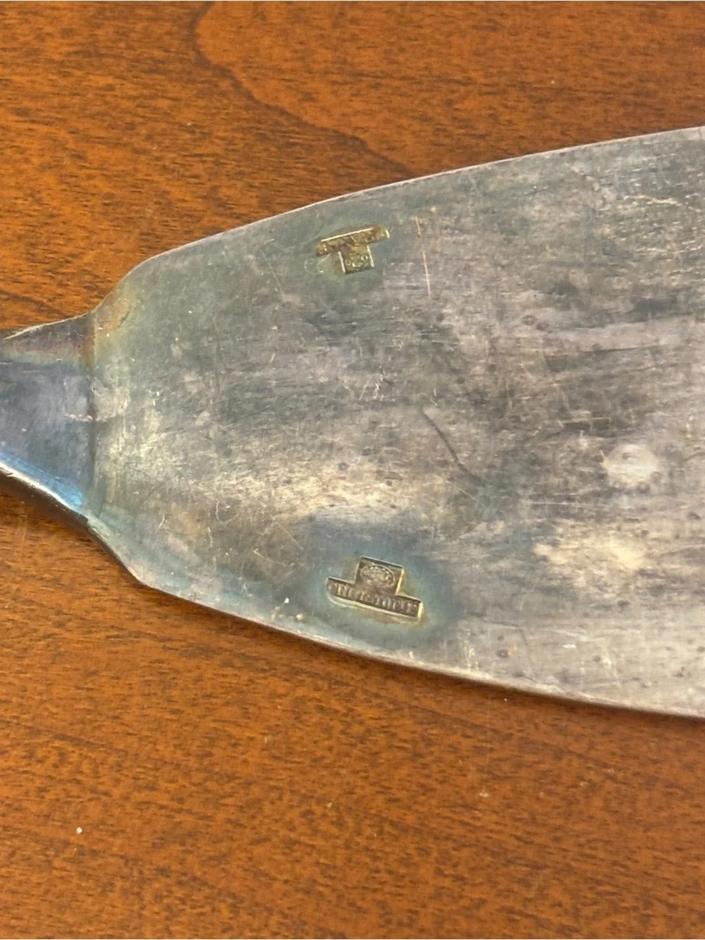Vintage Christofle Silver-Plated Fish Serving Knife / Fish Slice - France